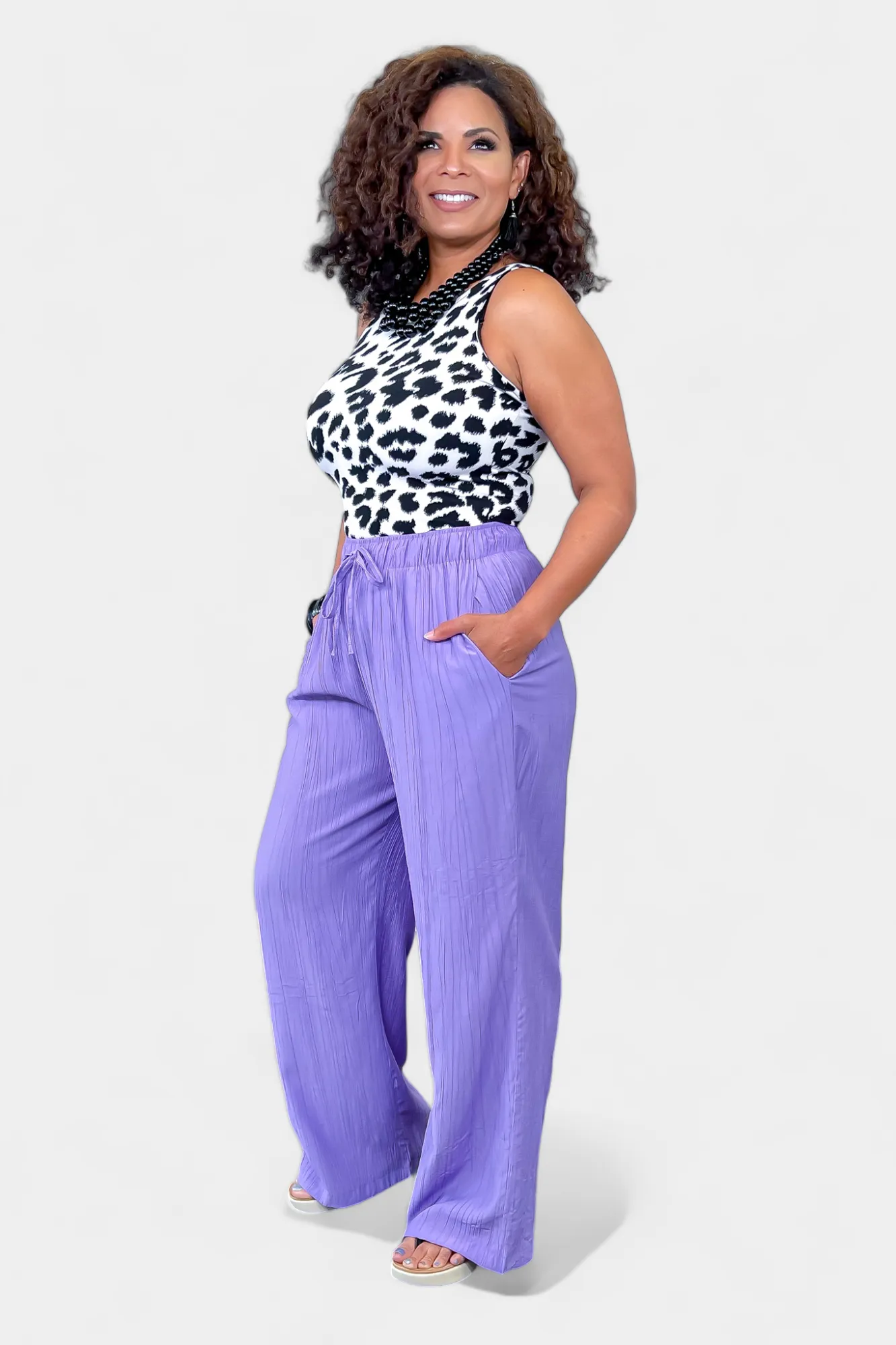 Grey Animal Print Sleeveless Bodysuit sold by ZZs product image thumbnail 3