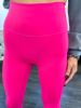 Hot Pink High Waisted Leggings sold by ZZs