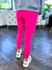 Hot Pink High Waisted Leggings sold by ZZs