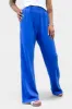 Blue Wide Leg Lounge Pants sold by ZZs