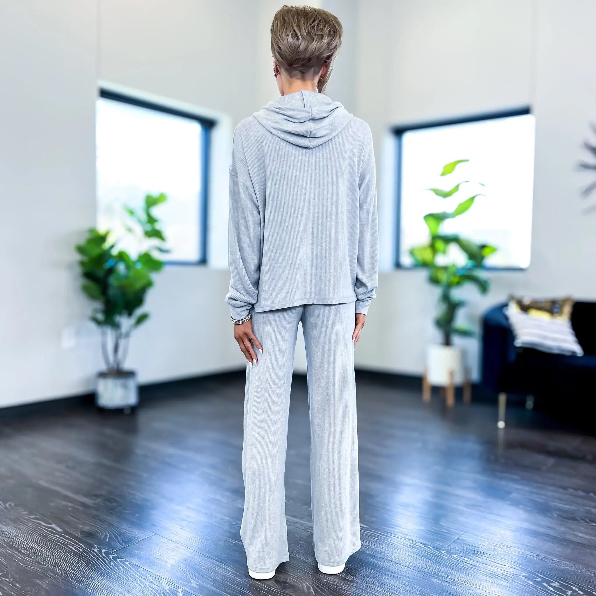 Grey Hugs & Kisses Hoodie Pant Set sold by ZZs product image thumbnail 4