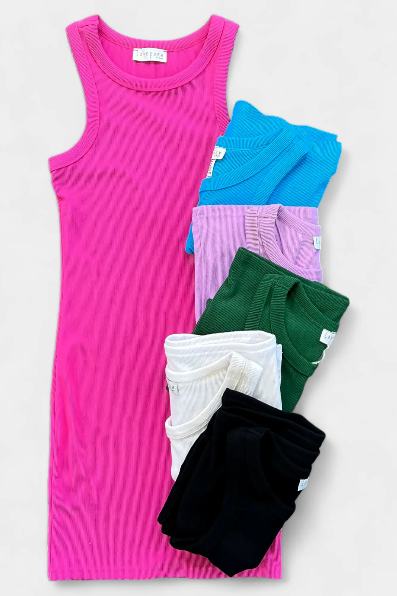 Ribbed Tank Dress sold by ZZs