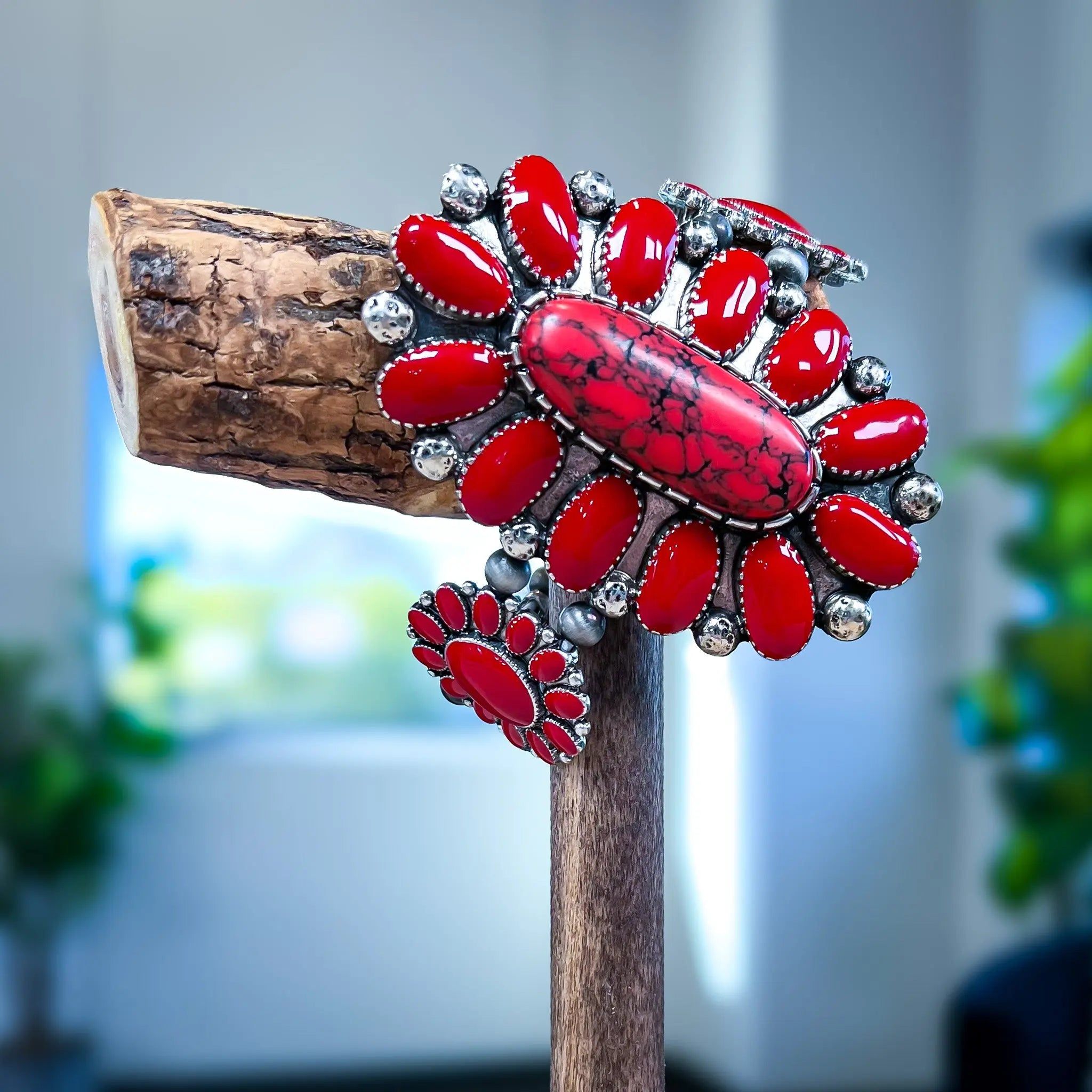 Red Western Stretch Bracelet sold by ZZs