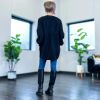 Black Oversized Cozy Cardigan sold by ZZs