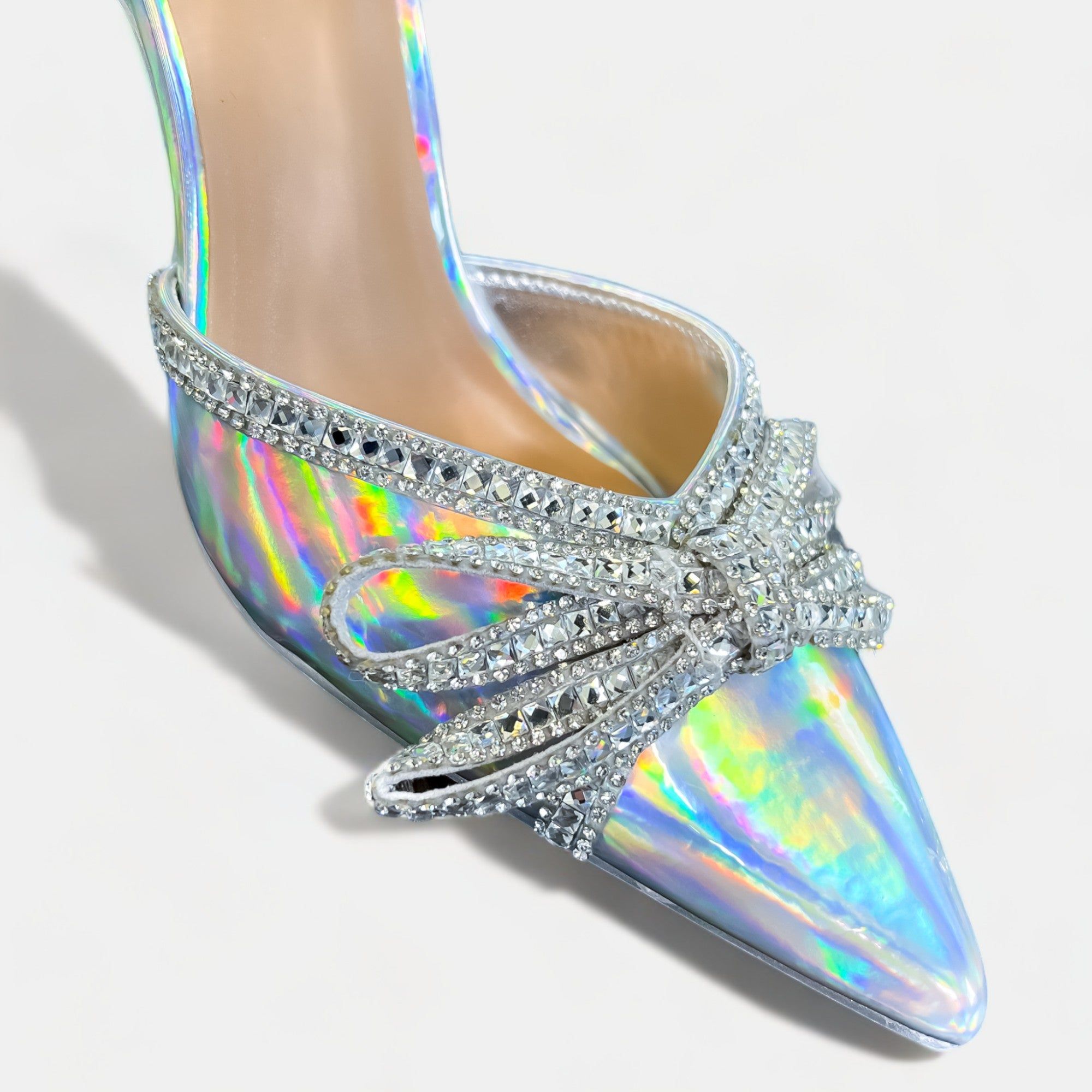 Silver Metallic Cadence Heels sold by ZZs product image thumbnail 3
