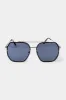 Black & Gold Brow Bar Sunglasses sold by ZZs