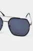 Black & Gold Brow Bar Sunglasses sold by ZZs