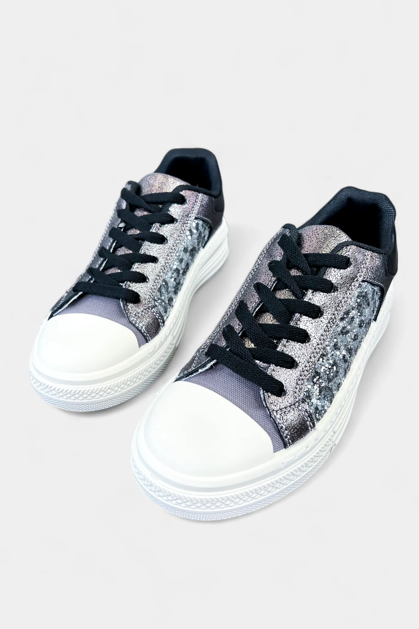 Pewter Leopard Sneakers sold by ZZs product image thumbnail 5