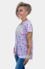 Lavender Floral Lizzy Short Sleeve Top sold by ZZs