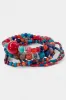 Multi Mixed Bead Stretch Bracelet Set sold by ZZs