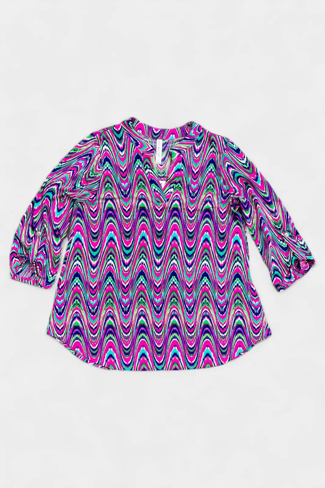 Multi Abstract Lizzy Top sold by ZZs product image thumbnail 2