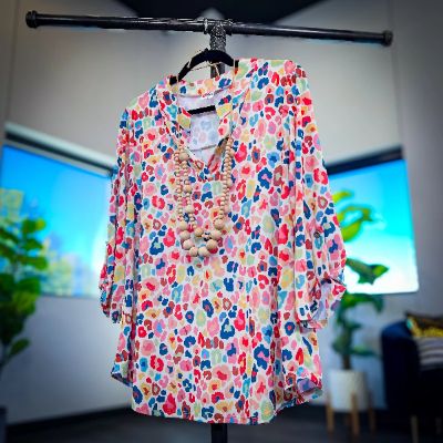 Animal Print Hannah Top sold by ZZs