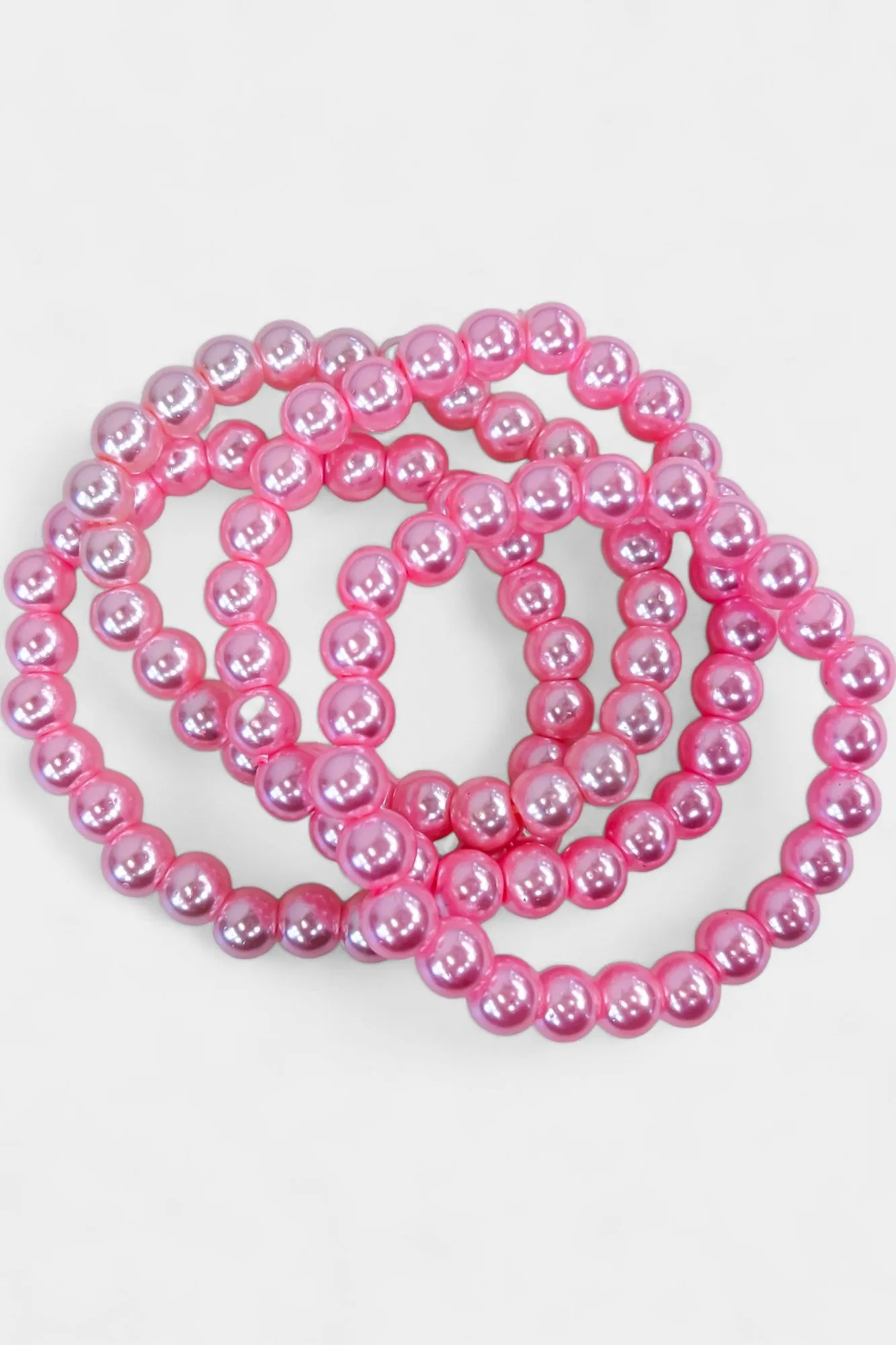 Pink Pearl Stretch Bracelets sold by ZZs product image thumbnail 2