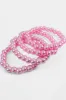 Pink Pearl Stretch Bracelets sold by ZZs