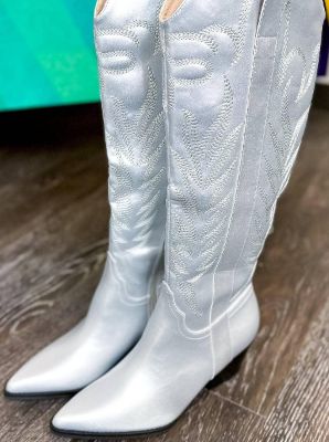 Silver Samara Boots sold by ZZs