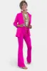 Hot Pink High Waisted Flare Pants sold by ZZs