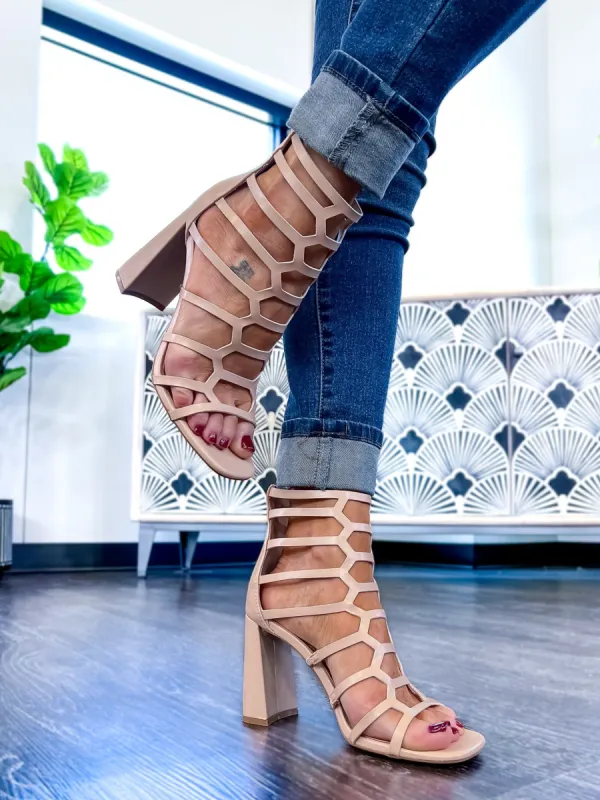 Gladiator Heels | Nude sold by ZZs