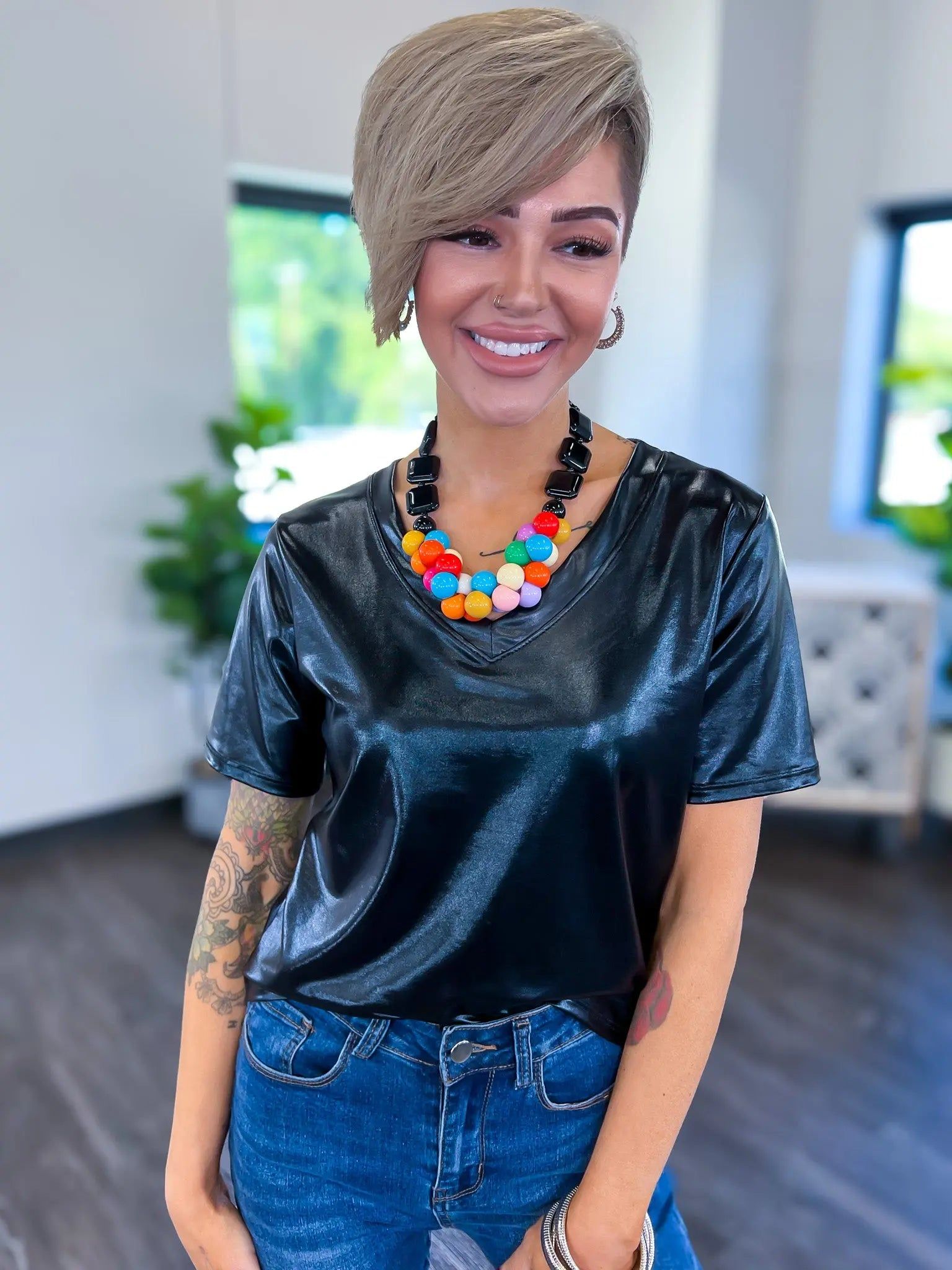 Resin Ball Necklace | Multi sold by ZZs product image thumbnail 3