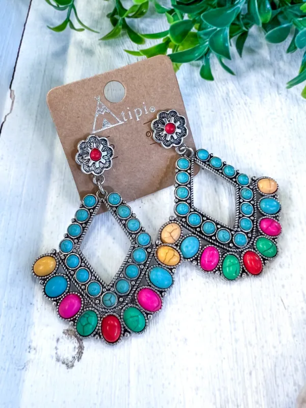 Western Chandelier Earrings | Multi sold by ZZs