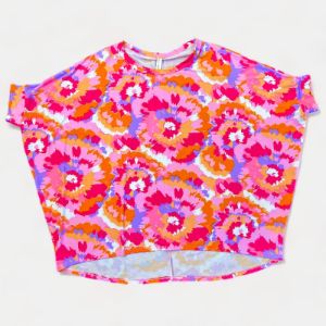 Pink Multi Tie Dye Essential Top sold by ZZs