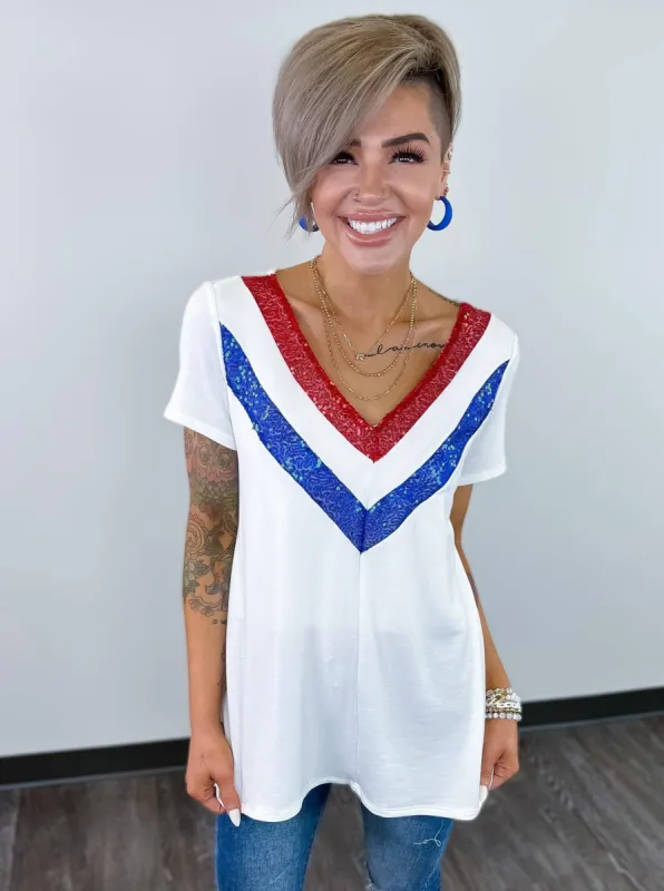 Freedom Rings Top [NO RETURNS] sold by ZZs