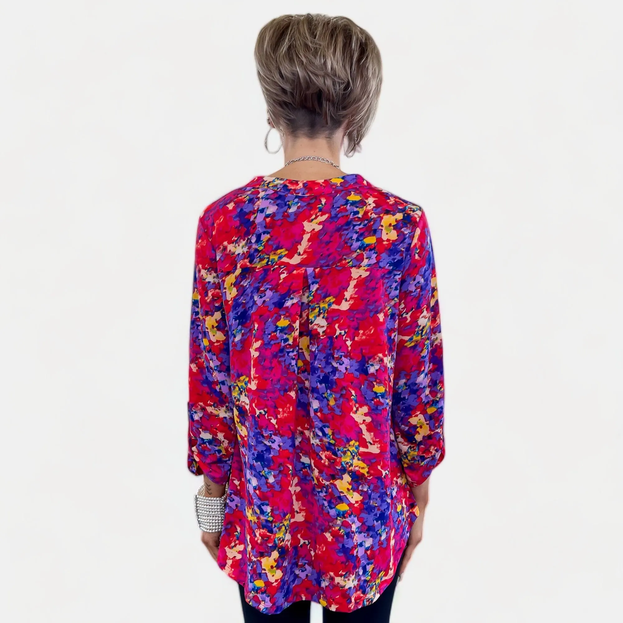 Multi Abstract Lizzy Top sold by ZZs product image thumbnail 5