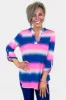 Blue Multi Striped Lizzy Top sold by ZZs