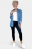 Distressed Denim Shirt sold by ZZs