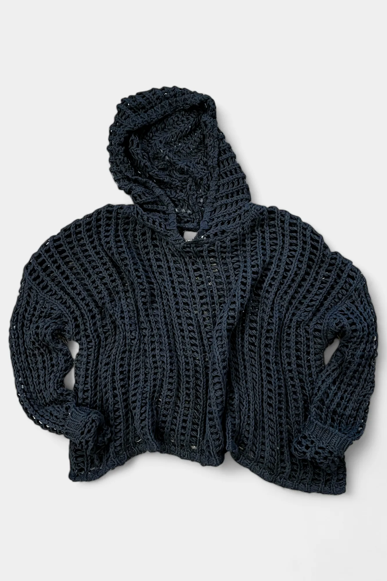 Black Long Sleeve Hoodie Sweater sold by ZZs product image thumbnail 2