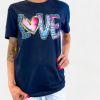 Black Love Graphic T-Shirt [NO RETURNS] sold by ZZs