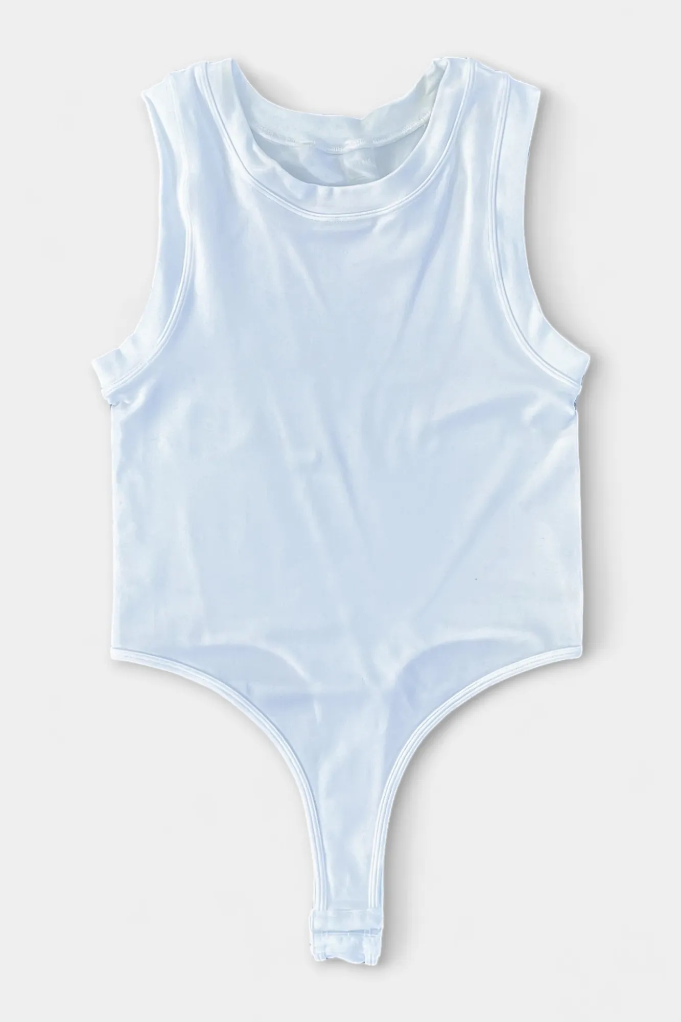White Seamless Bodysuit sold by ZZs