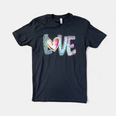 Black Love Graphic T-Shirt [NO RETURNS] sold by ZZs