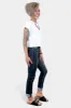 White Short Sleeve Crop Top sold by ZZs