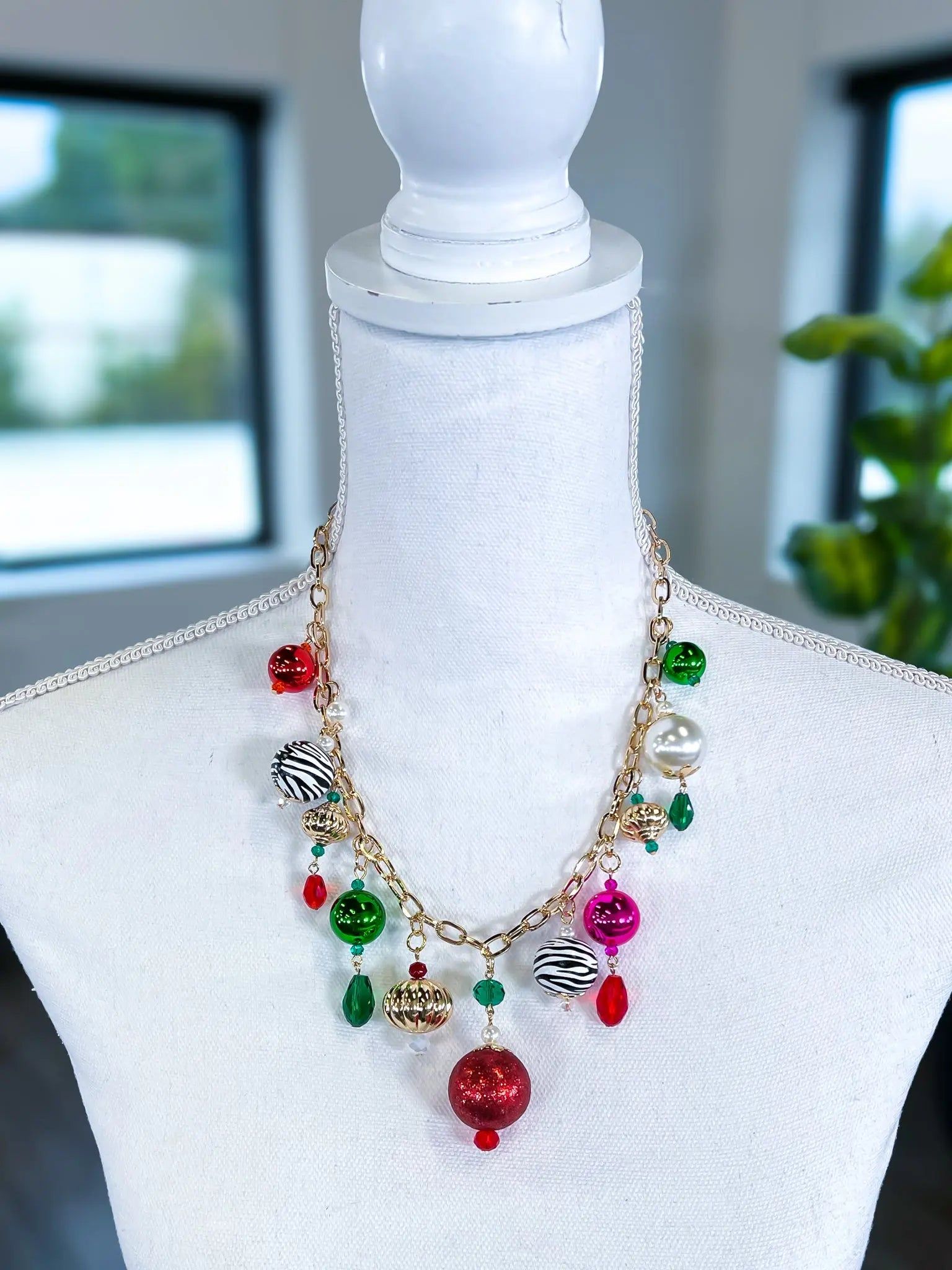 Christmas Ornament Necklace Set sold by ZZs product image thumbnail 3