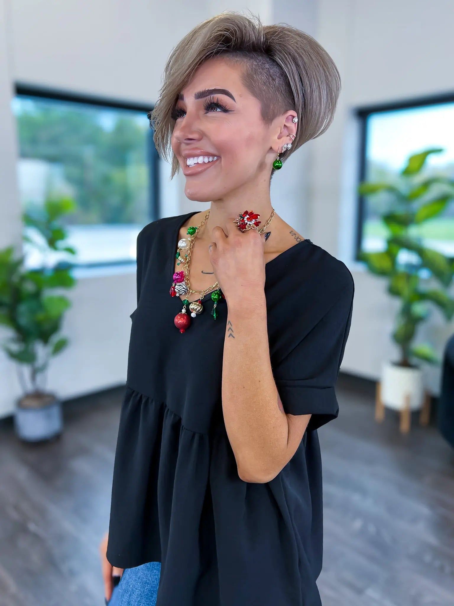 Christmas Ornament Necklace Set sold by ZZs product image thumbnail 6