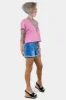 Rose Short Sleeve Crop Top sold by ZZs