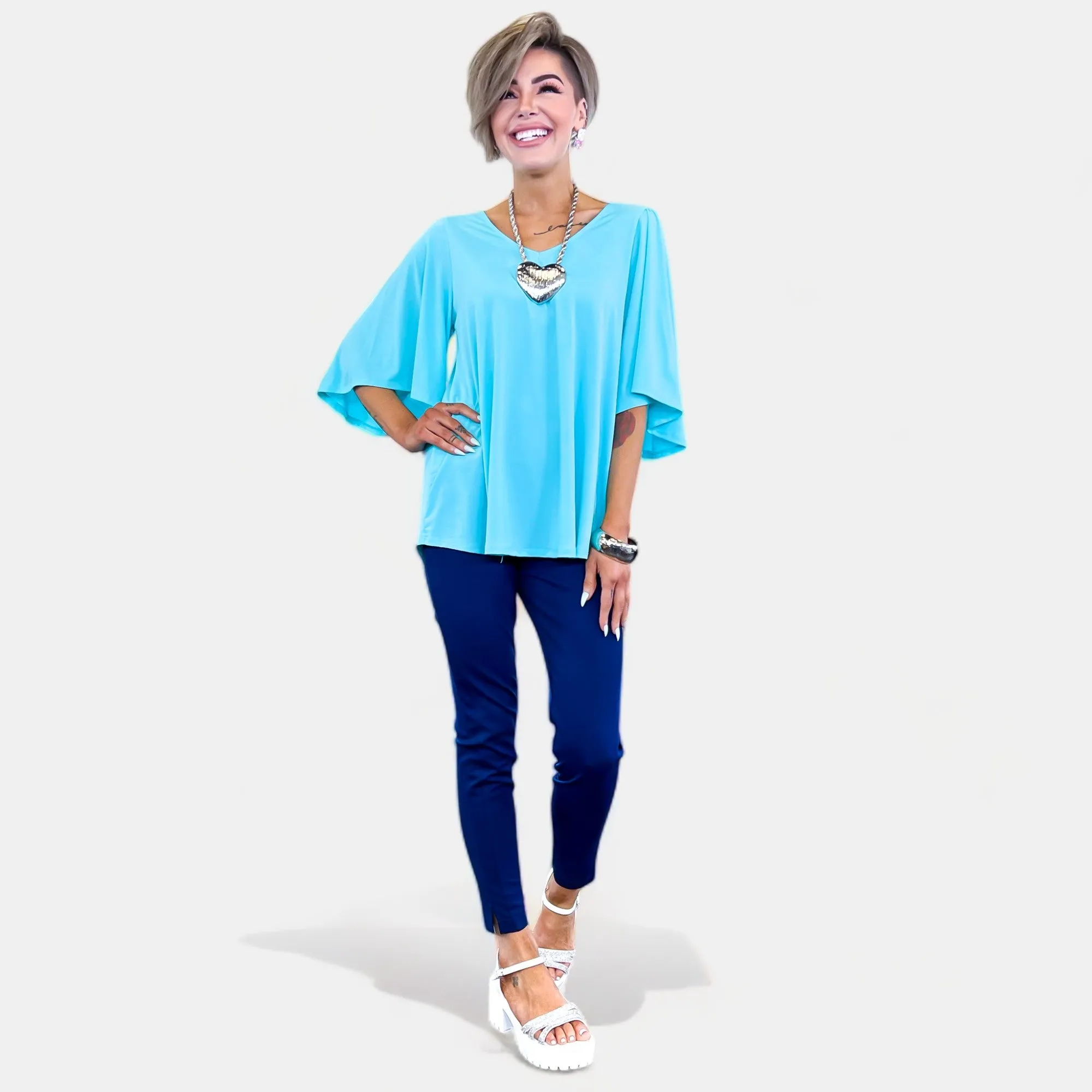 Neon Blue Cali Top sold by ZZs product image thumbnail 3