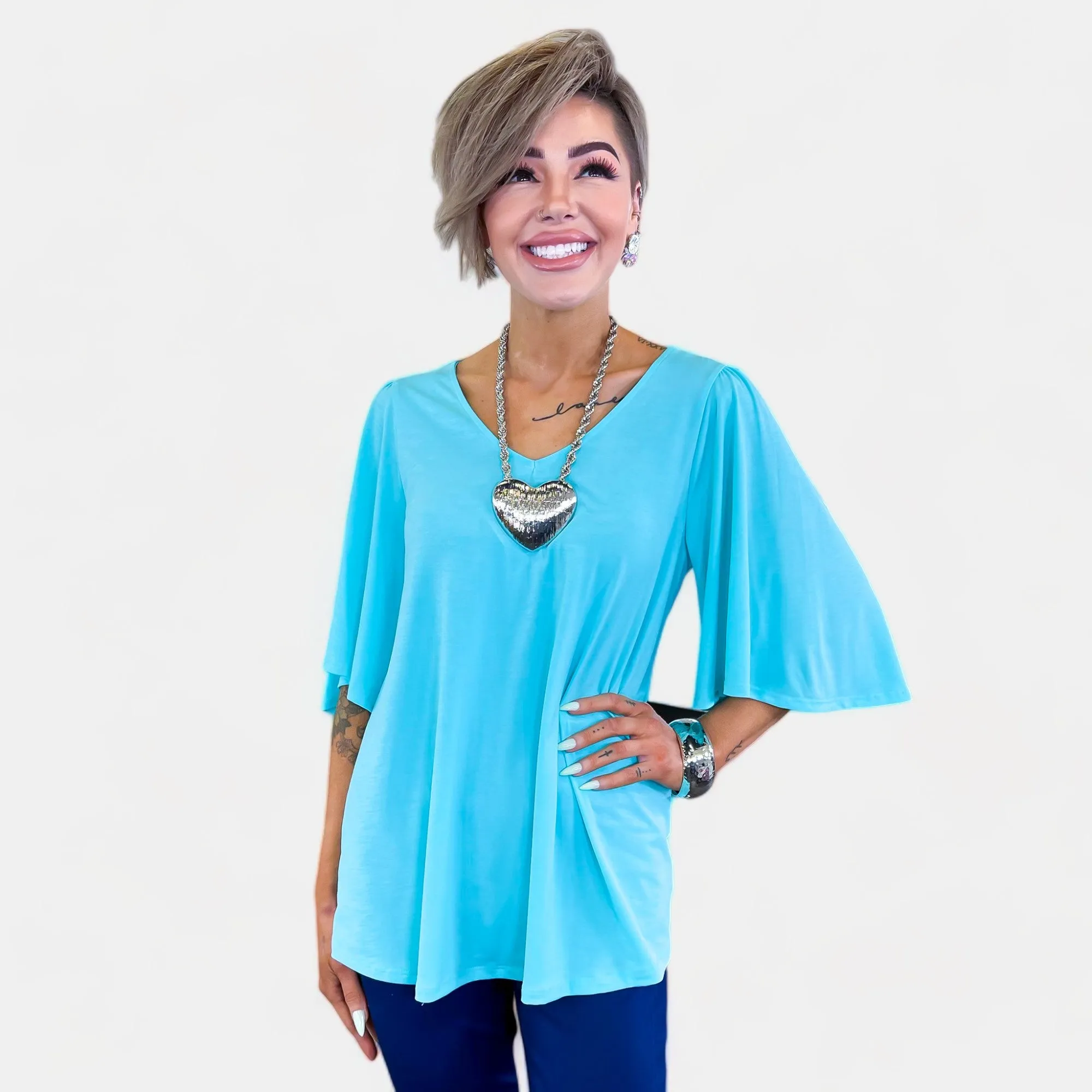 Neon Blue Cali Top sold by ZZs product image thumbnail 2
