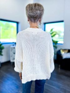 Sequin Flower Sweater sold by ZZs
