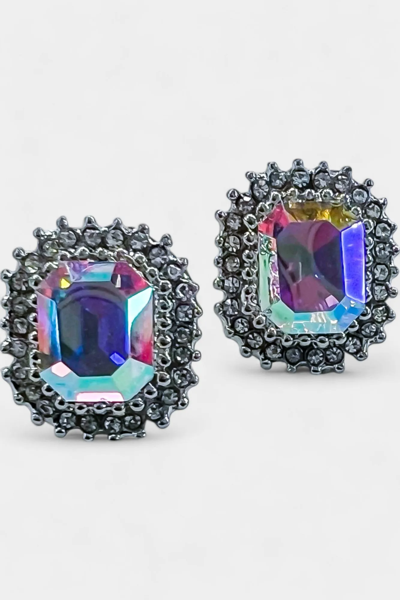 Crystal Rhinestone Stud Earrings sold by ZZs