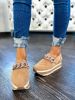 Taupe Loma Slip On Sneakers sold by ZZs