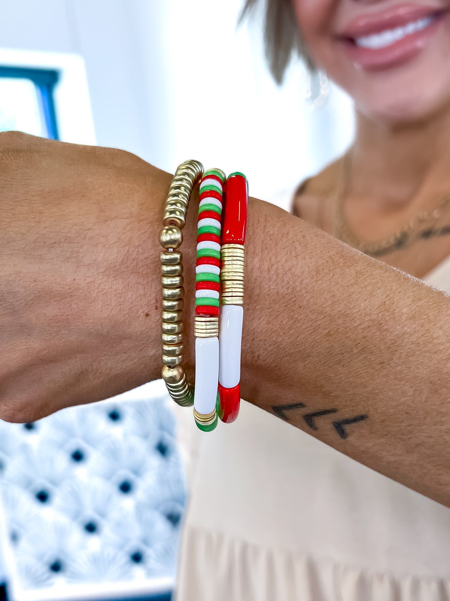 Christmas Stretch Bracelets sold by ZZs product image thumbnail 2