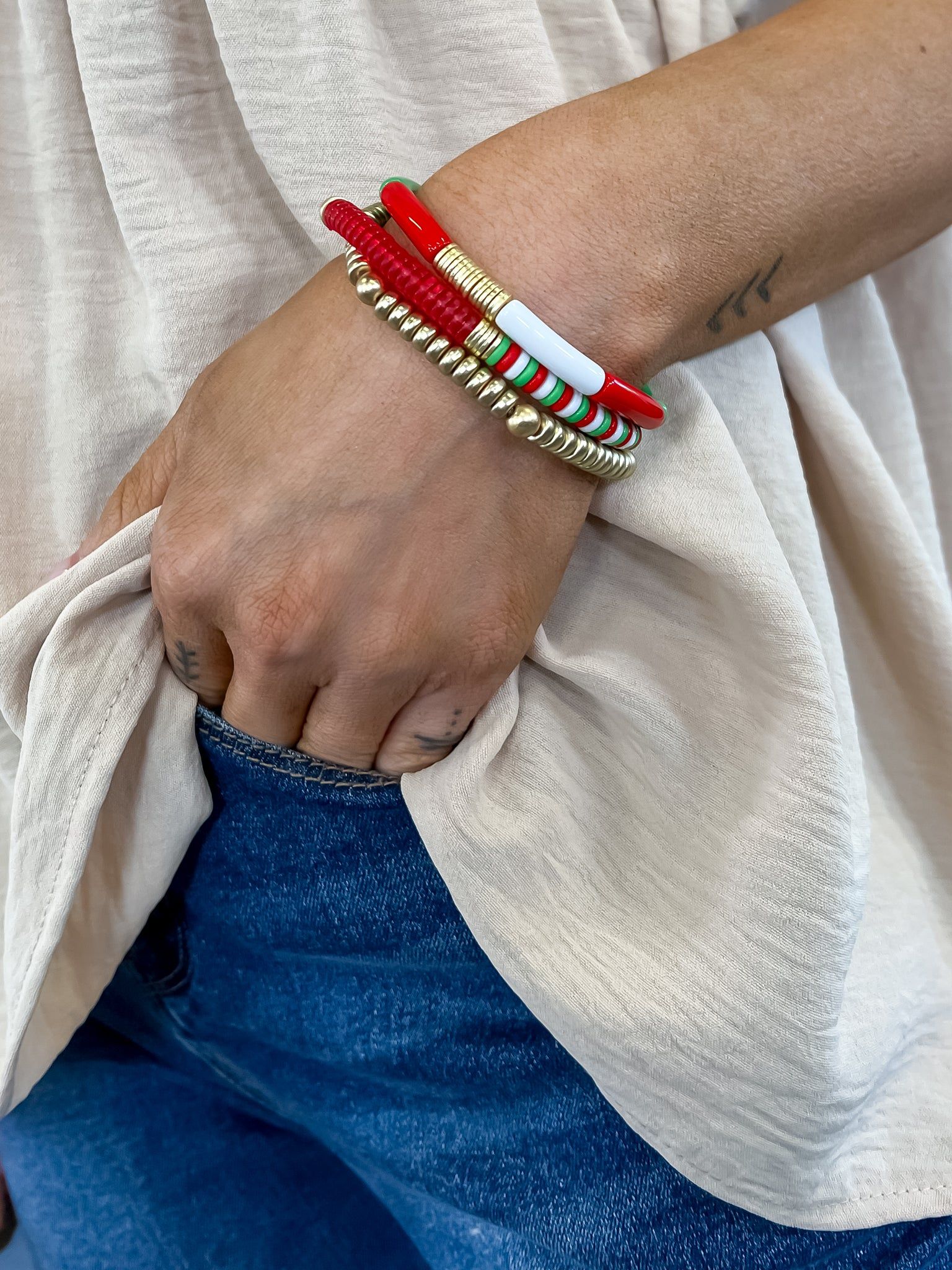 Christmas Stretch Bracelets sold by ZZs product image thumbnail 4