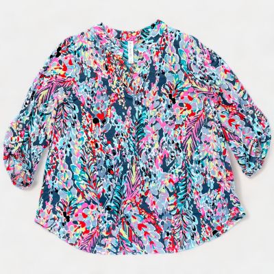 Grey Multi Lizzy Top sold by ZZs