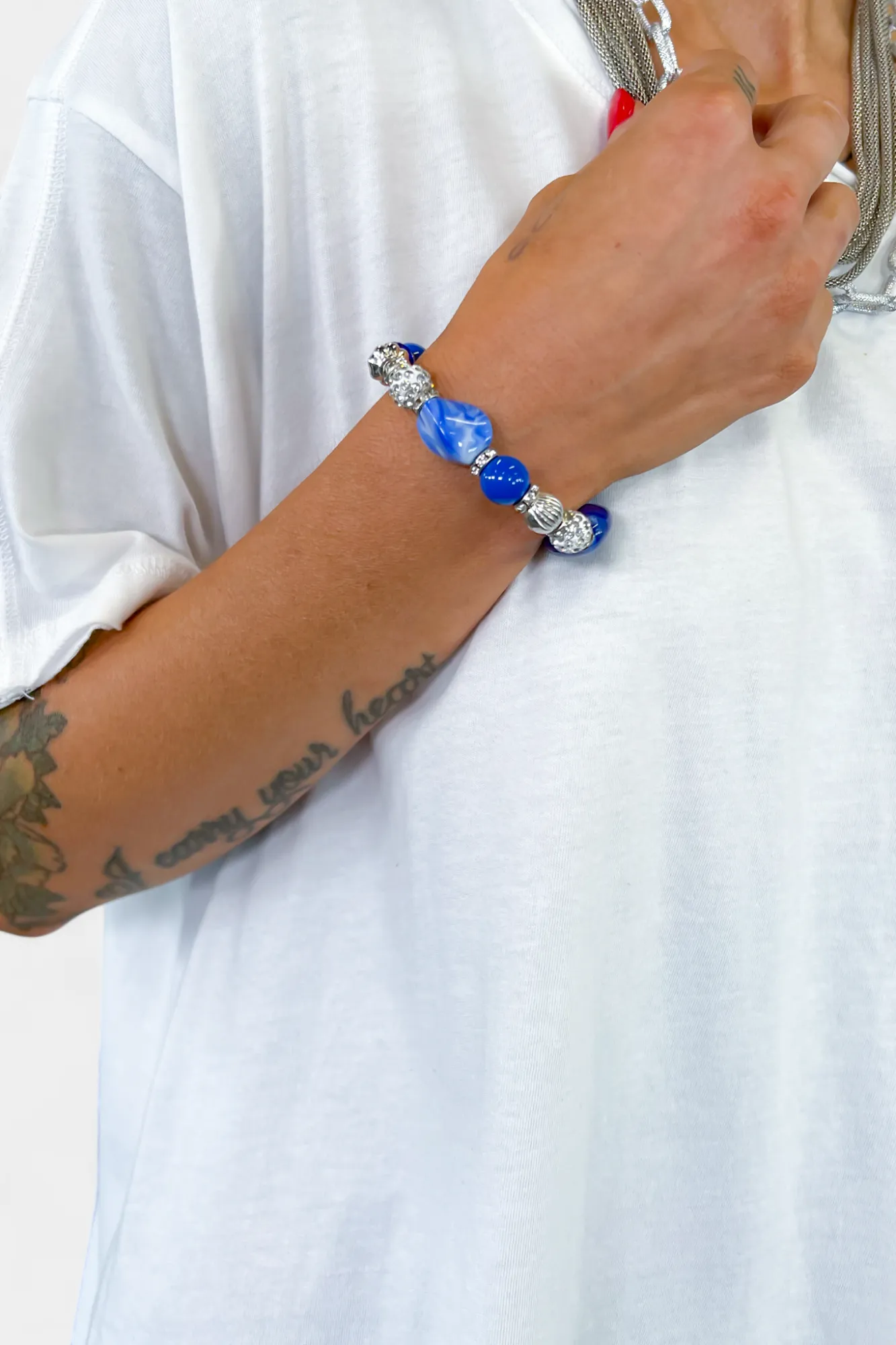 Beaded Stretch Bracelet sold by ZZs product image thumbnail 4