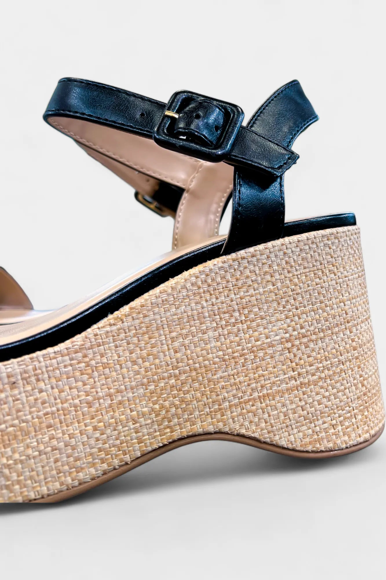 Black Spring Wedge Sandals sold by ZZs product image thumbnail 5