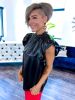 Black Layla Metallic Top sold by ZZs