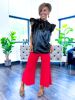 Black Layla Metallic Top sold by ZZs