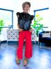 Black Layla Metallic Top sold by ZZs