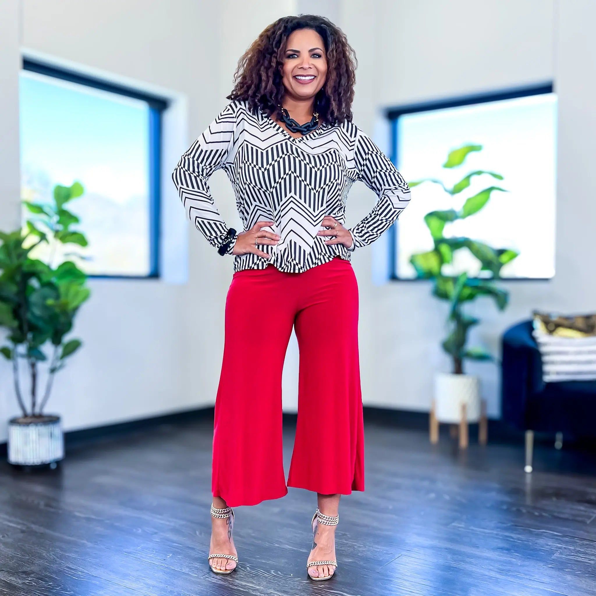 Chevron Girlfriend Top sold by ZZs product image thumbnail 2